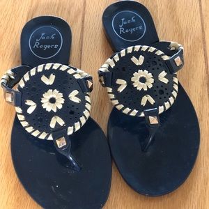 Girls Jack Rogers flip flops size 13